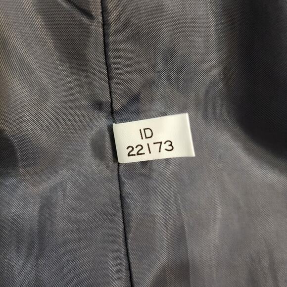 The Limited Stretch Classic Blazer Jacket Overcoat Gray L - Picture 9 of 9